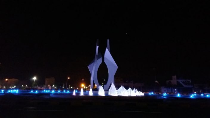 آبنمای ریتمیکال میدان انقلاب ویلاشهر